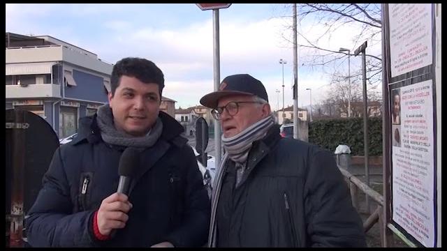 Sos Arezzo Tv - Rimesso al suo posto il cartello di nuovo caduto vicino ad una scuola - lT56PRv1-3I