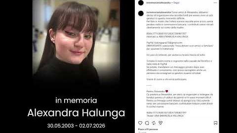 Alexandra dimessa dall'ospedale e morta 5 giorni dopo l'incidente, raccolta fondi dagli amici - -8tf3HQb4kg