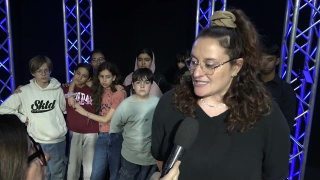 La redazione del "Tg Pesce Fresco", in visita negli studi di ArezzoTv - 3iFC_4bJcQA