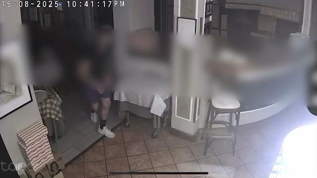 Furto in un ristorante aretino. La titolare: "pubblico il video per allertare i miei colleghi" - L2OX8pda6aU