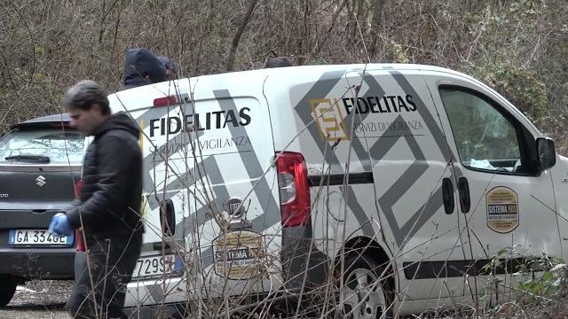 Assalto armato al portavalori, dimesso il vigilante aggredito. Prosegue la caccia ai rapinatori - SYTyuB3e3Ys