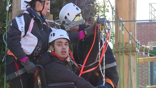 “Parco delle connessioni”, ad Arezzo il primo parco avventura inclusivo in una scuola - YVw-y5_gGBs