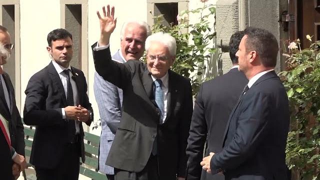 La giornata aretina del Presidente Mattarella a Camaldoli (Ar) - aVmEcG-_W1c
