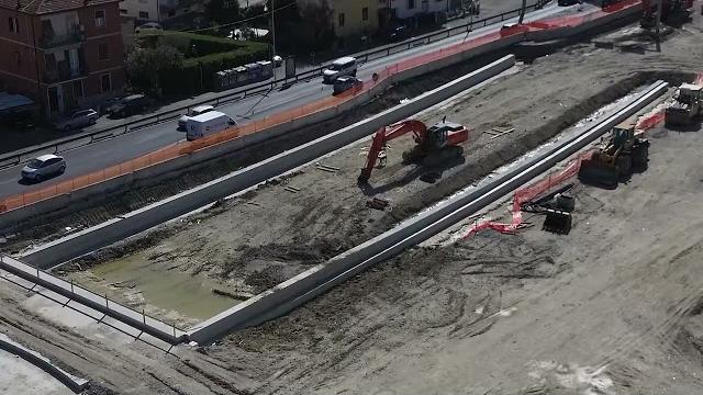 Maxi cantiere Via Fiorentina, apertura Via Golgi, ripresa dopo Pasqua e ristoro per le imprese