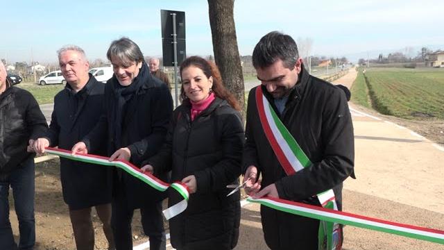 Mobilità lenta, a Civitella terminata la nuova pista ciclopedonale - HLXMxT-pdzI