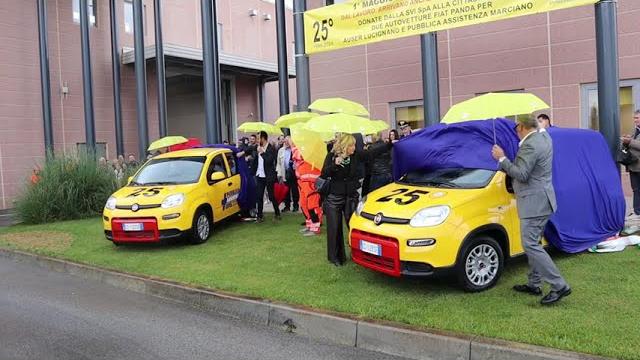 Dal lavoro arrivano risorse per il sociale: donati due mezzi ad Auser e Pubblica Assistenza - _CLM_nOE9A8