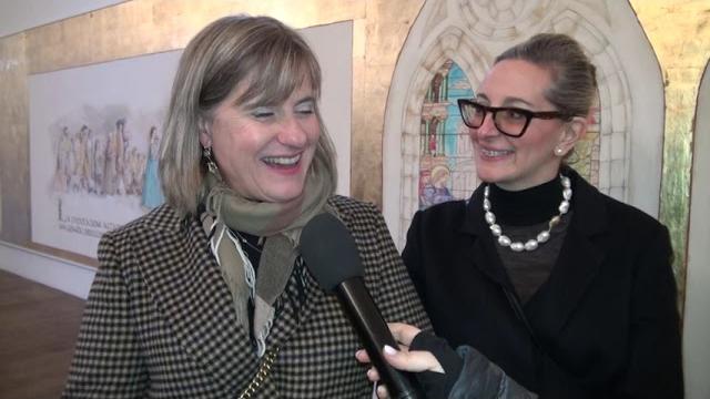 Restaurato il corridoio San Donato con la rappresentazione del miracolo della Madonna del Conforto - avGt9cpGhhg