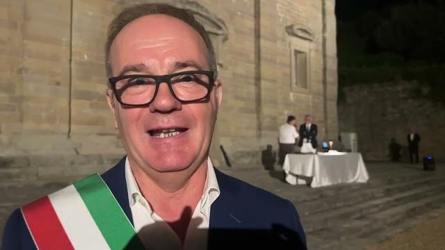 Cortona, completato il progetto di illuminazione esterna della chiesa di Santa Maria Nuova