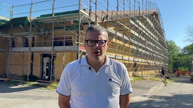 Palazzetto “Renato Bindi” di Poppi, iniziati i lavori di ristrutturazione - p_fCLbuVE8k