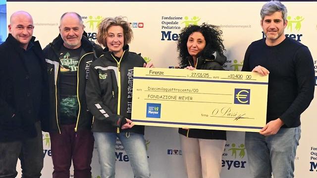 La corsa del cuore per la Fondazione Meyer, raccolti oltre 10mila euro da un'idea di Tamara Nofri - qjC70y34sQM