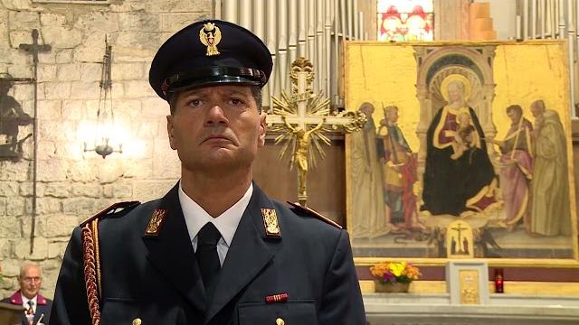 Arezzo, la polizia celebra il patrono san Michele Arcangelo - roLd1zThfE0