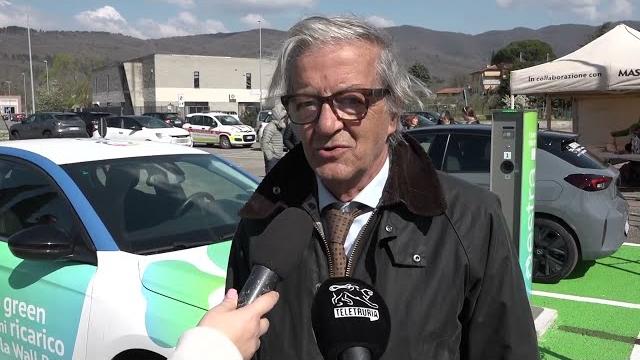 Mobilità elettrica, nuova colonnina a Castiglion Fibocchi - uQsAWm070XE