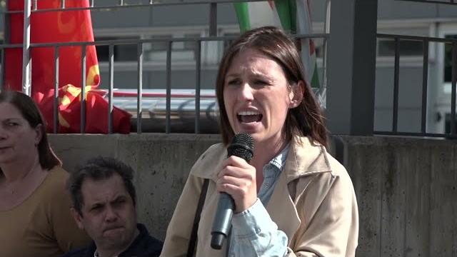 Lavoro: deciso presidio della Fimer al Tribunale di Arezzo - sxJ7FQCJ-vg