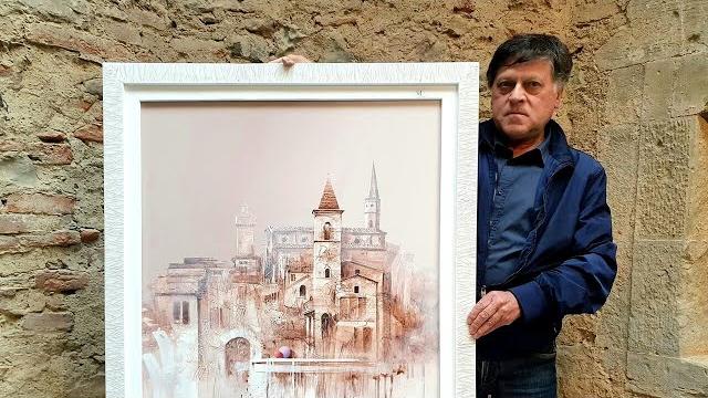 Pittura: Mazziale vince la seconda edizione di "Arezzo e le sue vallate" - 8QGm5mby4Q4