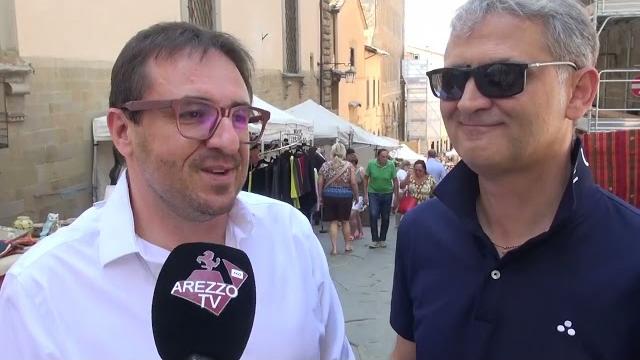 Saldi estivi al via ad Arezzo. In città anche la Fiera Antiquaria, la prima di Francesco Marcantoni