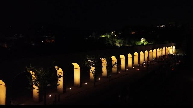 Luce e bellezza ritrovata per l'Acquedotto Vasariano ad Arezzo - RyFThwXXDkU