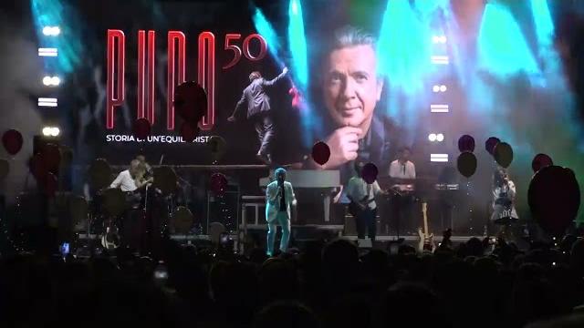 La serata aretina di Pupo, al via il tour mondiale "Su di noi...la nostra storia" - _ySDHukfkMg