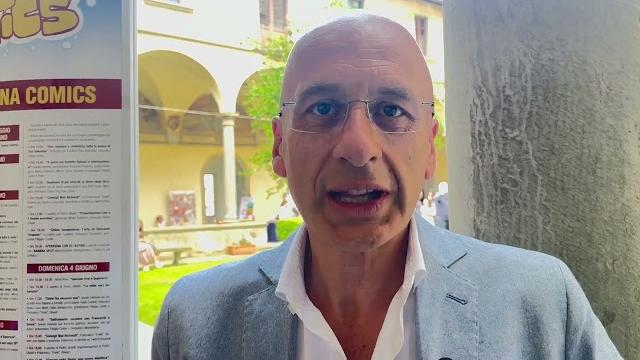 Taglio del nastro di Cortona Comics, il festival dedicato al fumetto umoristico - uNR4xYkJWTY