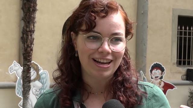 Al via Cortona Comics. Teresa Cherubini "maestra" di fumetti per un giorno. Attesa per Alfa - vv7rGuqocJk