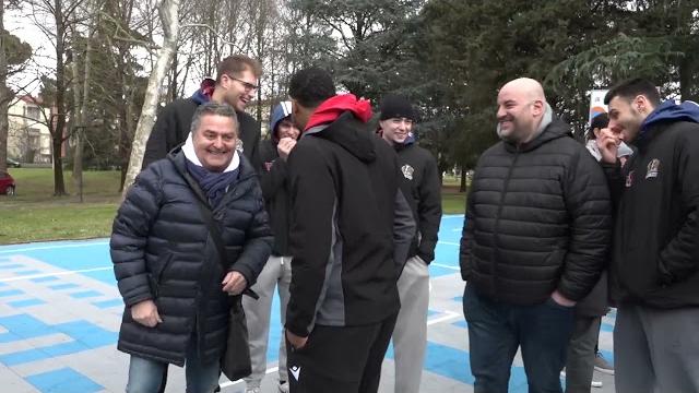 Nuovo campo da basket al Villaggio Dante ad Arezzo, grazie al progetto “RiqualifichiAMO”
