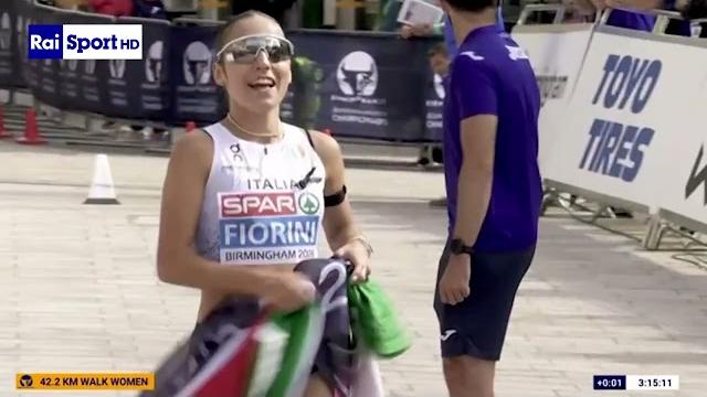 Dal Casentino al record del mondo. Sofia scrive la storia della marotona di marcia