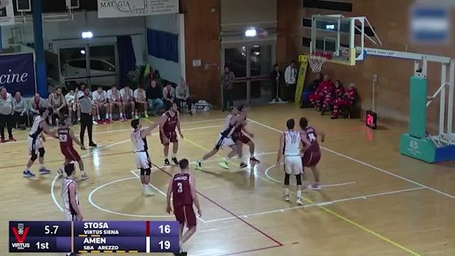 L'Amen BC Servizi lotta alla pari con la capolista Virtus e cede solo nel finale - REo_2nyAUMA