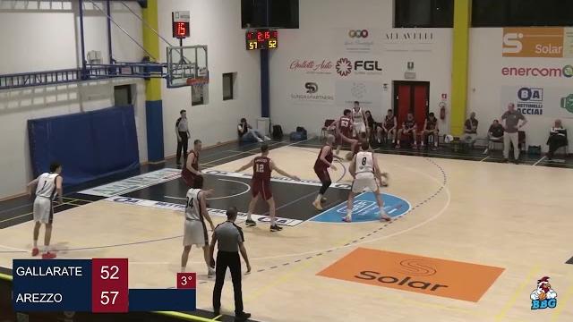 L'Amen BC Servizi Arezzo piegata nell'ultima trasferta di Gallarate - kjX-VyqxWJg