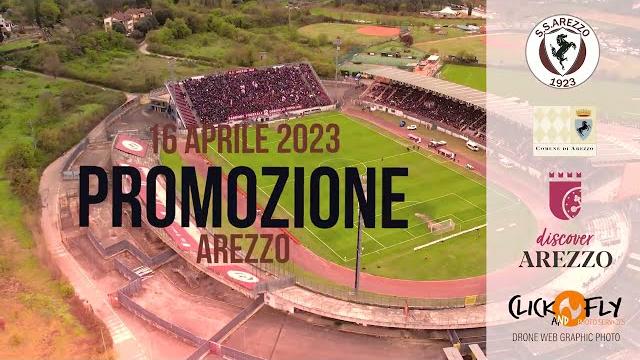 L' Arezzo torna in serie C. Ecco le immagini più belle - smiZbLUuOG4