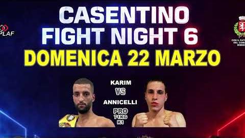Casentino Fight Night, la sesta edizione dell'evento a Bibbiena - zeGKl1IO-hU
